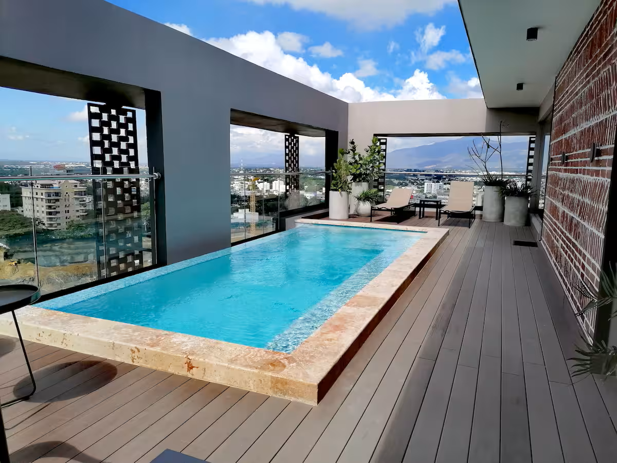 Apartamento con Piscina en Rialto Residences | Santiago